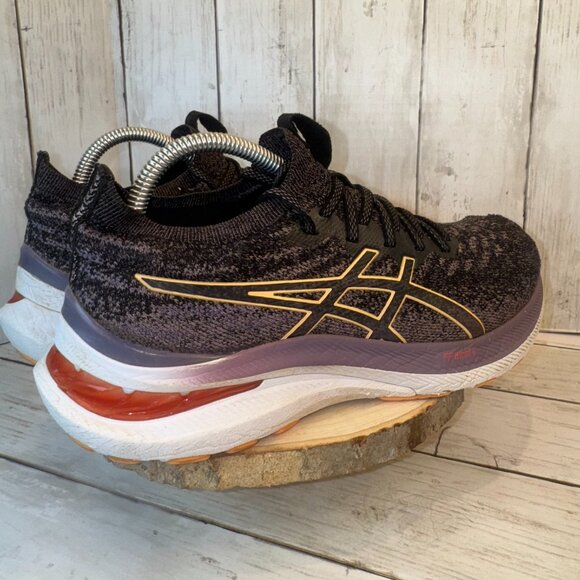 Asics Gel Kayano 29 Women Size 10 1012B300 Black Purple Running Shoes Sneakers - Picture 2 of 10